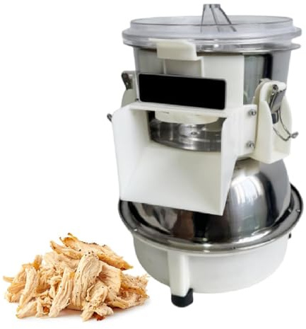 asdchZen Trituratore Elettrico per Carne Cotta - Alta capacità 240 Libbre/Ora, Triturazione Rapida in 10 Secondi per Petto di Pollo, Perfetto per Cucine E Servizi di Catering