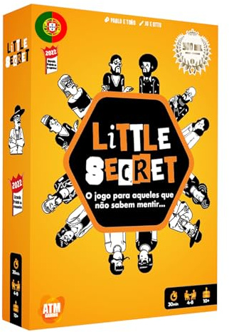 Little Secret – Jogo de Mesa - Grande Prémio do Brinquedo 2022 - Jogos de Palavras, Mistério e Diversão com Amigos e Família - Português