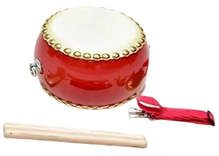 harayaa Ensemble de Tambours à Main, Tambours de Hanche Chinois, Instruments de Musique à Percussion pour Les Tout-Petits