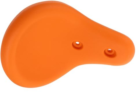 Beaupretty Siège de Balançoire en Plastique Orange Résistant aux Intempéries pour Garçon et Filles Planche Ergonomique de Balançoire de Jardin Accessoire Polyvalent pour Portique et Aire