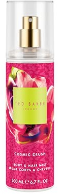 Ted Baker Fusion Cosmic Crush Hair & Body Mist, Fruity Floral Scent, 200ml | Amazon Exclusive Hair & Body Spray With Melon, Coconut and Orange Flower, Lightweight Refreshing with Pro-Vitamin B5, Vegan