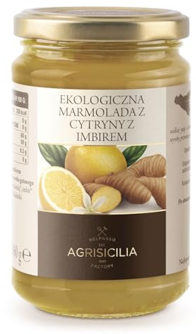 Agrisicilia Agrisicilia Marmellata Limoni E Zenzero Bio Gr360, 360g
