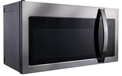 RecPro RV Microwave Over The Range 30 Convection Oven | Stainless Steel | 120V AC | 900W | Camper Microwave | Direct Replacement for Greystone and High Pointe