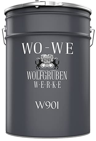 WO-WE Hammerschlaglack Hammerschlag Effektlack Metallschutzlack Lichtgrau - 2,5L
