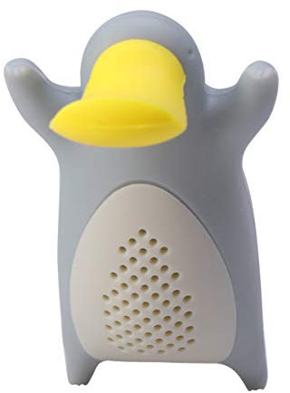 Milisten Teesieb Für Losen Tee in Tierform Aus Silikon Wiederverwendbarer Tee-filter Silikon-tee-ei Mit Feinen Schlitzen Leicht Zu Reinigen Unter Fließendem Wasser