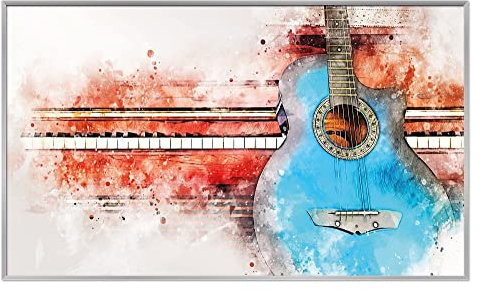 Firzone Eco infrared picture panel heater wall radiator 600Watt carbon guitar photo