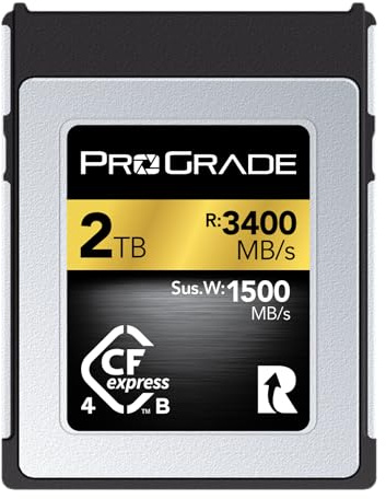 Carte mémoire ProGrade Digital 2TB CFexpress 4.0 Type B (Or)