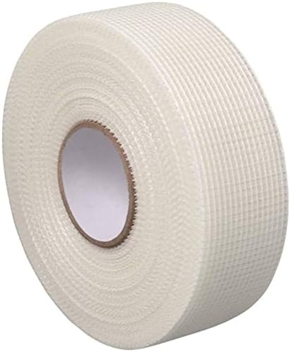 Gitterband Level+ 50 mm x 90 m, Glasfaserband selbstklebend, Fugendeckstreifen zum Aussbessern von Rissen und Hohlräumen