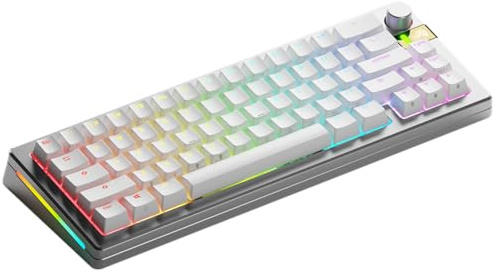 GLORIOUS GMMK 3 Pro 65% Tastiera Meccanica QWERTY ANSI | Frequenza Di Polling Altissima, Scocca Lavorata A Macchina CNC, Architettura Modulare Hotswap E Illuminazione Luce Led RGB