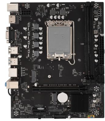 Carte Mère de Jeu H610, LGA 1700 64 Go Double Canal DDR4 Prenant en Charge la Carte Mère de Jeu XMP, NVME 2.0, Pcie 4.0, HDMI, VGA, pour PC DIY Gamer