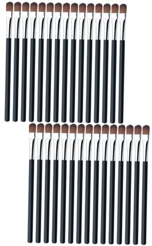 Healeved 50stücke Teiliges Make-up Pinselset Für Augenbrauen Lidschatten Und Lippen Tragbare Leicht Zu Reinigende Bürsten Für Perfektes Augen-make-up Unterwegs