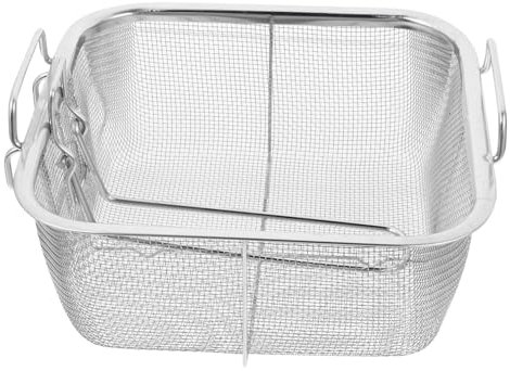 WATIIFUFU 1pezzi Schiumarola Inossidabile Per Friggere Utensile Per Frittura e Scolare Alimenti Strumento Resistente Anti Facile Usare