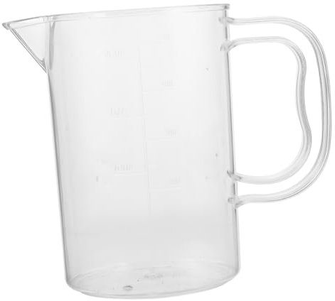 Cabilock Jarra Medidora De Cocina De 2l Taza Medidora De Leche Graduada Para Mezclar y Hornear