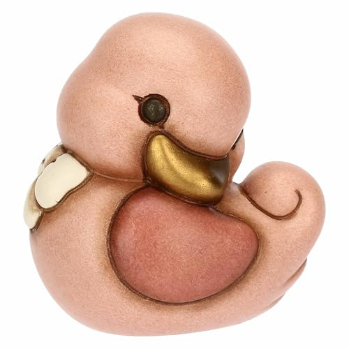 THUN - Paperella rosa - ceramica - Collezione Bomboniera - 5.1 x 4.2 x 5.2 cm