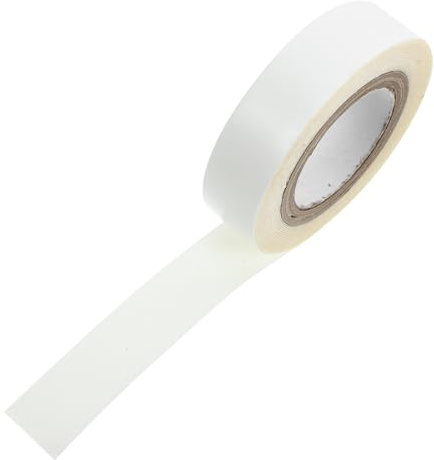 DIYEAH Ruban Adhésif Double Face pour Perruques Lace Front, Rouleau 3y X 12,7 Mm, Colle Capillaire Blanche, Adhésif Invisible et Respirant pour Fixation Sécurisée Quotidienne