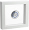 SAFE 4500 Marco flotante blanco 13x13 cm - Marco para monedas - Marco para objetos - Marco 3D para sus monedas