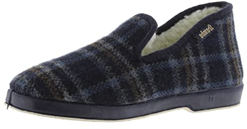 victoria Zapatillas de casa Wamba Confortable Cuadros & Interior Borreguito & Suela Al Tono 200301 para Hombre