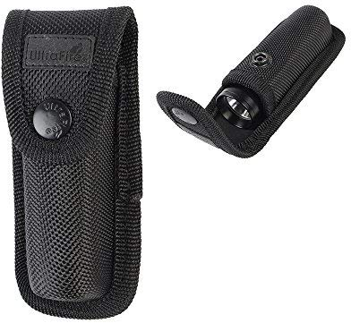 AILOVA Taschenlampen Tasche, Taktische Molle Nylon Taschenlampenholster, Taschenlampen-Taschenholster für den Einsatzgürtel für E1L/S5/XP-1/P32 Taschenlampe