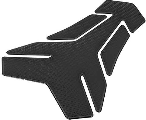 F FIERCE CYCLE Motorbike Fuel Tank Protector PVC Rubber Pad Black