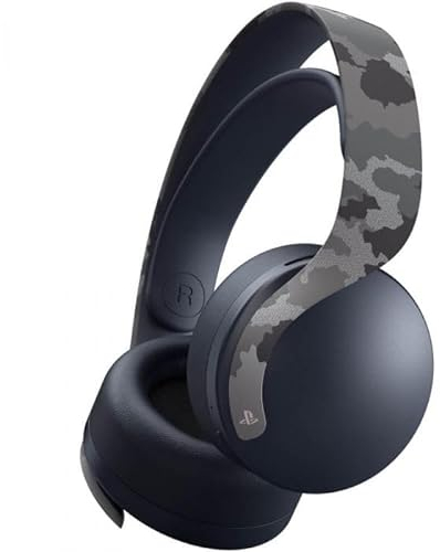 SONY Pulse 3D Casque avec Fil &sans Fil Arceau Jouer USB Type-C Camouflage, Gris