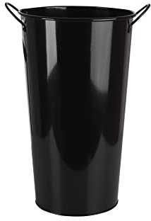 HERSIG - Paraguero Original | Paragueros de Estilo Moderno en Metal para Paraguas Largos de Color Negro