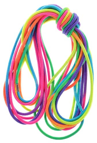 Toyvian Buntes Elastisches Sprungseil Für Interaktives Spielzeug Für Outdoor-aktivitäten Fördert Teamarbeit Und Fitness Lange Gummibänder Für Nostalgische Spiele