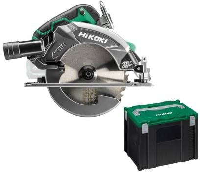 HiKOKI C3607DBW2Z 36V Cordless brushless 190 mm Circular Saw with 64,5 mm Cutting Depth, Body only in case