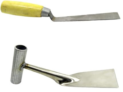 TOYANDONA 2pezzi Badile Portatile Per Giardinaggio e Diserbo Domestico Resistente e Durevole Impugnatura Antiscivolo Adatta Per Piantare e Curare Giardino