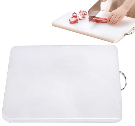 Hogvinnatil Planche à découper de cuisine antidérapante pour cuisine et viande, plateau lisse et sûr pour plan de travail, appartement, pizza, service alimentaire