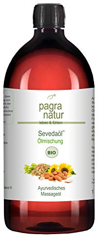 pagra natur Seveda® Massage Öl BIO - spezielle Ölmischung, 1l