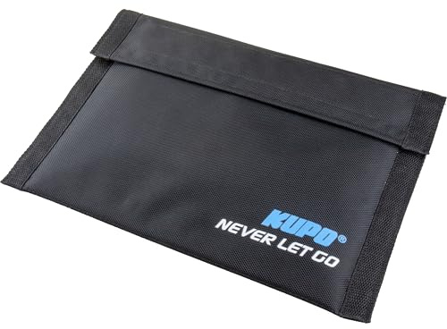 Kupo Protective Multi-Sleeve Pouch for MacBook 15, with Padded Interior, Waterproof Nylon Construction, Secure Velcro Closure for Professional Transport (KG051011)