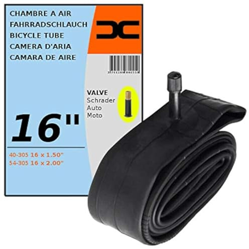 cyclingcolors Fahrrad Schlauch 16 x 1,50-2,00 Zoll (40/54-305) VENTILART Auto Schrader 35MM
