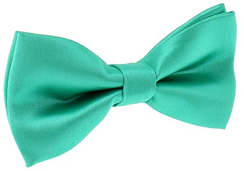 SHIPITNOW Herrfluga – 30 färger – herrfluga bröllop, fest – satintyg, enfärgad – förbunden, Minegrön