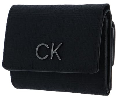 Calvin Klein Re-Lock Trifold JQD XXS CK Black