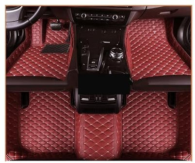 Auto Fußraummatten Auto-Fußmatten Individuelle Auto-Fußpolster Auto-Teppichbezug Für Toyota Für Aygo 2015 2016 2017 2018 2019 2020 2021 2022 Automatten (Color : LHD, Größe : 1)