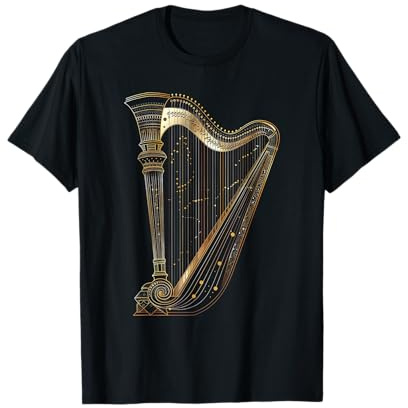 Geometrische Harfe T-Shirt