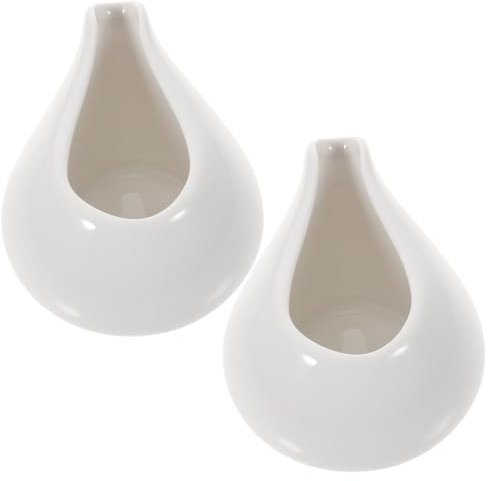 Ciieeo Salseras De Cerámica Sin Mango 240 Ml, Cuencos Para Mojar Individuales, Resistentes Para Servir Salsas, Estilo Occidental, Juego De 2 Piezas Para Restaurante y Hogar