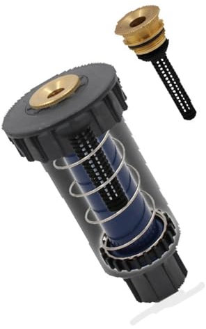 Qsvbeeqj Professional 1/2inch Thread 360 Degree Buried Landscaping Sprinklers Telescopic Popup Sprayer Garden Irrigation Nozzle