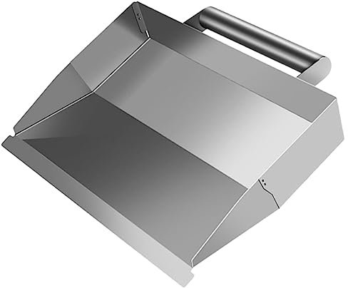 jojofuny Truelle à Finition Murale en Acier Inoxydable, Outil de Maçon pour Plâtre et Mortier, Facile à Nettoyer pour Réparation de Surface