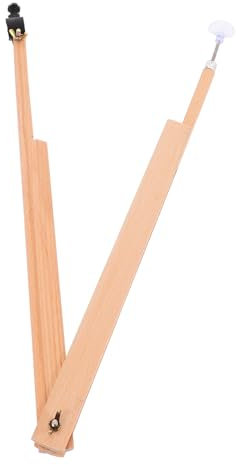 Happyyami Lehrerzirkel Großer Zirkel Aus Holz Verstellbar Bis 120cm Radius Mit Sicherer Stifthalterung Für Mathematik Und Tafelunterricht Lehr Und Zeichenwerkzeug