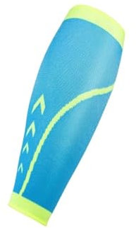 LuoAXINN 1 Funda de compresión for Pantorrilla for Hombres y Mujeres, Soporte for férula de espinilla for piernas para Deportes(Blue,M)