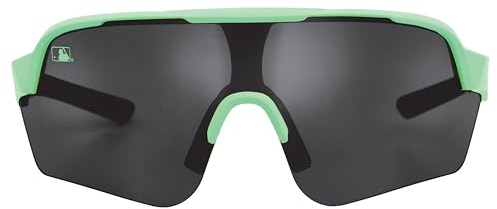 Franklin Sports MLB Baseball Pro Sonnenbrille für Kinder und Erwachsene, leichte Sportbrille mit UV-Schutz, Sportbrille mit Tragetasche, Mint