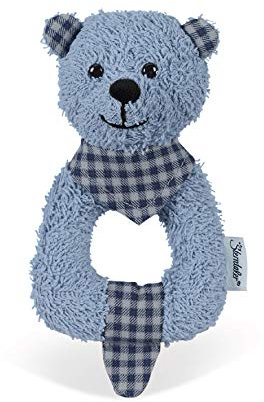 Sterntaler 3301871 Greifling Baylee Blue für Jungen, Alter: 0-36 Monate, Größe: 17 cm, Farbe: Blau