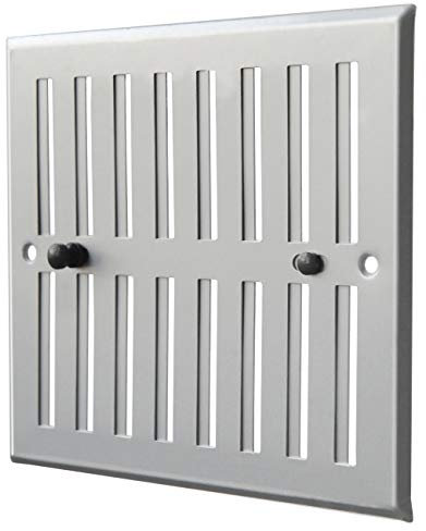 La Ventilazione GALD1917-Y Griglia, Alluminio, 190x168 mm