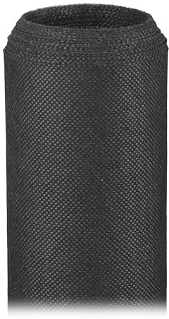 Relaxdays ogräsduk, 10 x 5 meter täckväv, odlingsväv, markduk 50 g/m², UV-beständig barkduk, markväv, täckduk, svart