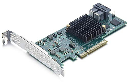 12G Internal PCI-E SAS/SATA HBA Controller Card: Broadcom's SAS 3008, Compatible with 9300-8I
