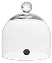 Campana cupola in vetro per affumicatore cod.CC00810LU cm 20h diam.18 by Varotto & Co.