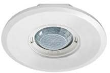 ESYLUX Präsenzmelder PD-Flat #EP10428623 UP rund weiß Flat Bewegungsmelder komplett 4015120428623