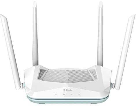 D-Link WiFi 6 Router, AX1500 Ai Series 802.11AX Smart Home Wireless Internet Gigabit Sistema de Red de Doble Banda (R15)