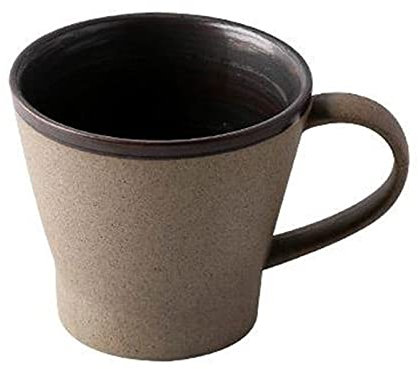 Tazze Tazza da caffè in ceramica retrò Creative 11.8 Ounceshandmade tazza da caffè in ceramica con manico latte tazza d'acqua tazze da colazione tappe per la casa per la casa .Tazza di caffè